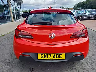 Used 2017 Vauxhall Gtc Sri Red - Interior and Exterior details 6