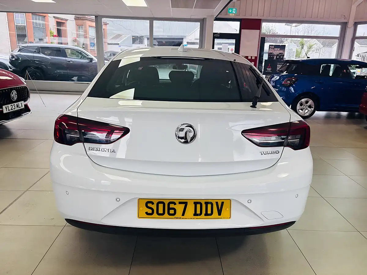 Used 2017 Vauxhall Insignia Design Grand Sport White - Interior and Exterior details 5