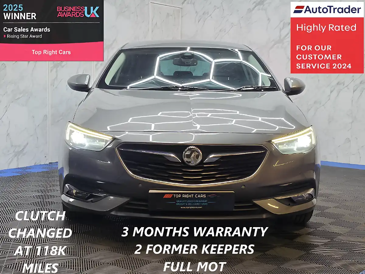 Used 2017 Vauxhall Insignia Elite Nav Grand Sport Grey - Interior and Exterior details 2