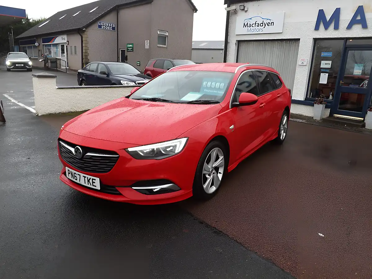 Used 2017 Vauxhall Insignia Sri Vx Line Nav Sports Tourer Red - Interior and Exterior details 3