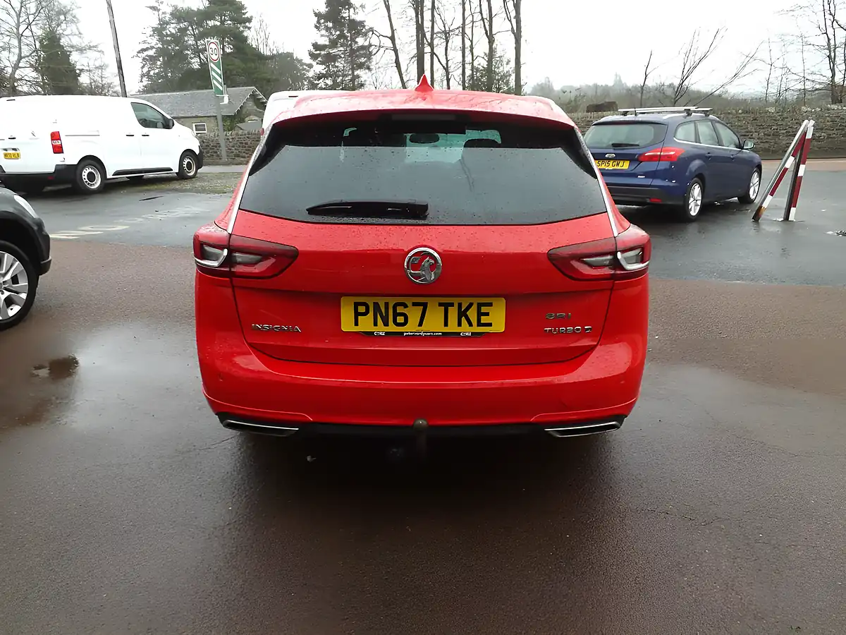 Used 2017 Vauxhall Insignia Sri Vx Line Nav Sports Tourer Red - Interior and Exterior details 8