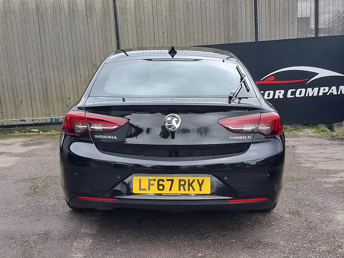 Used 2017 Vauxhall Insignia Tech Line Nav Grand Sport Black - Interior and Exterior details 7