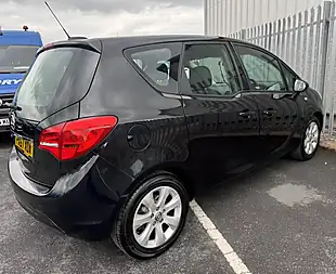 Used 2017 Vauxhall Meriva Life Black - Interior and Exterior details 5