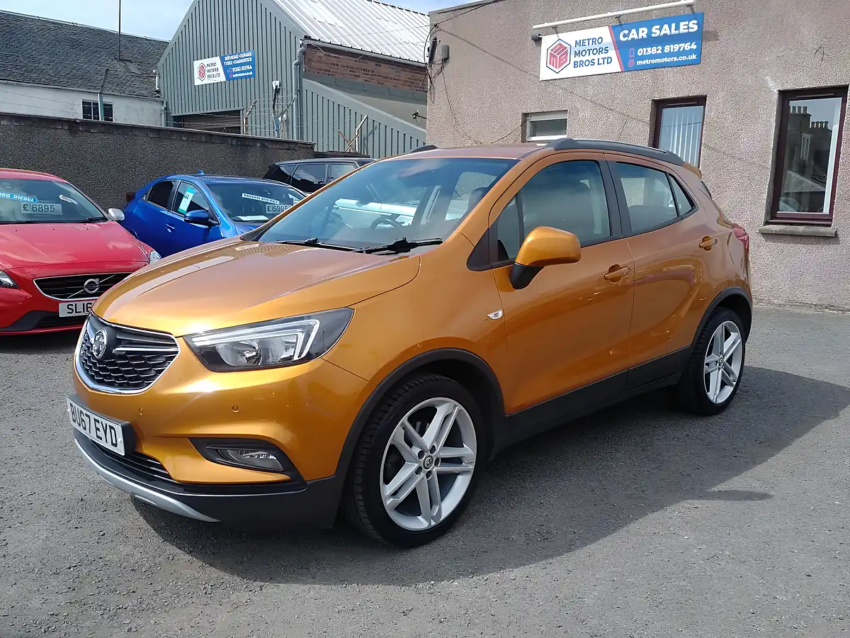 Used 2017 Vauxhall Mokka X Active Orange - Front View