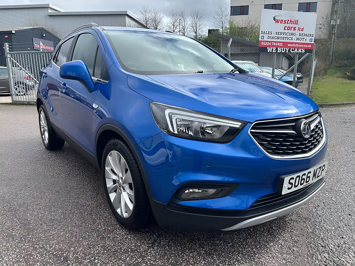 Used 2017 Vauxhall Mokka X Elite Nav Blue - Front View