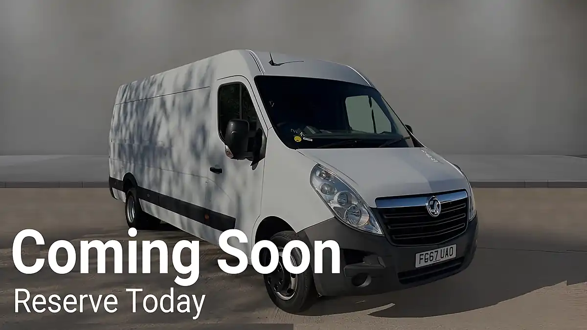 Used 2017 Vauxhall Movano 3500 Hdt Xlwb L4 H2 White - Front View
