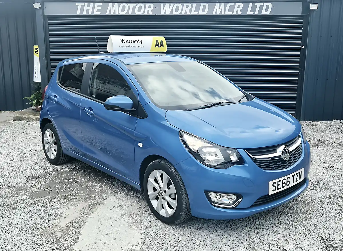 Used 2017 Vauxhall Viva Sl Blue - Front View