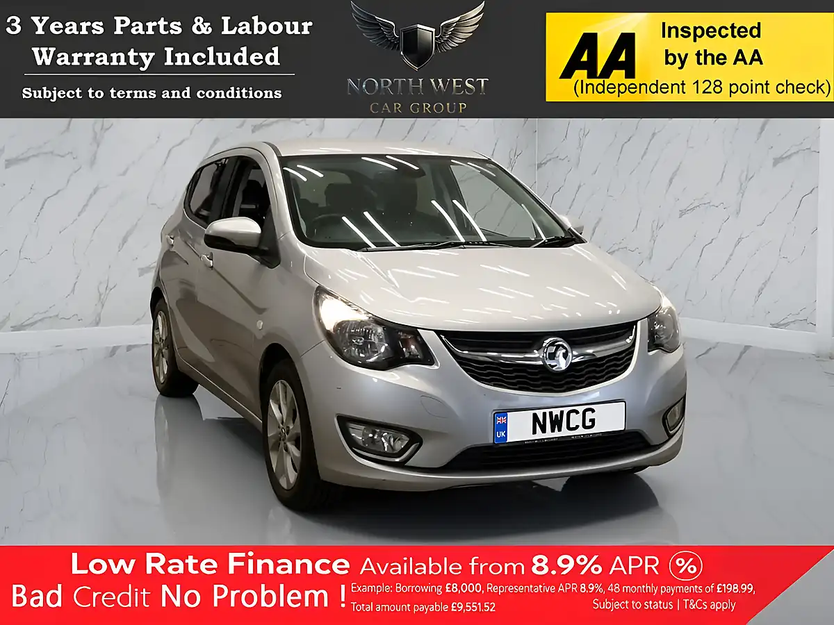 Used 2017 Vauxhall Viva Sl Silver - Front View