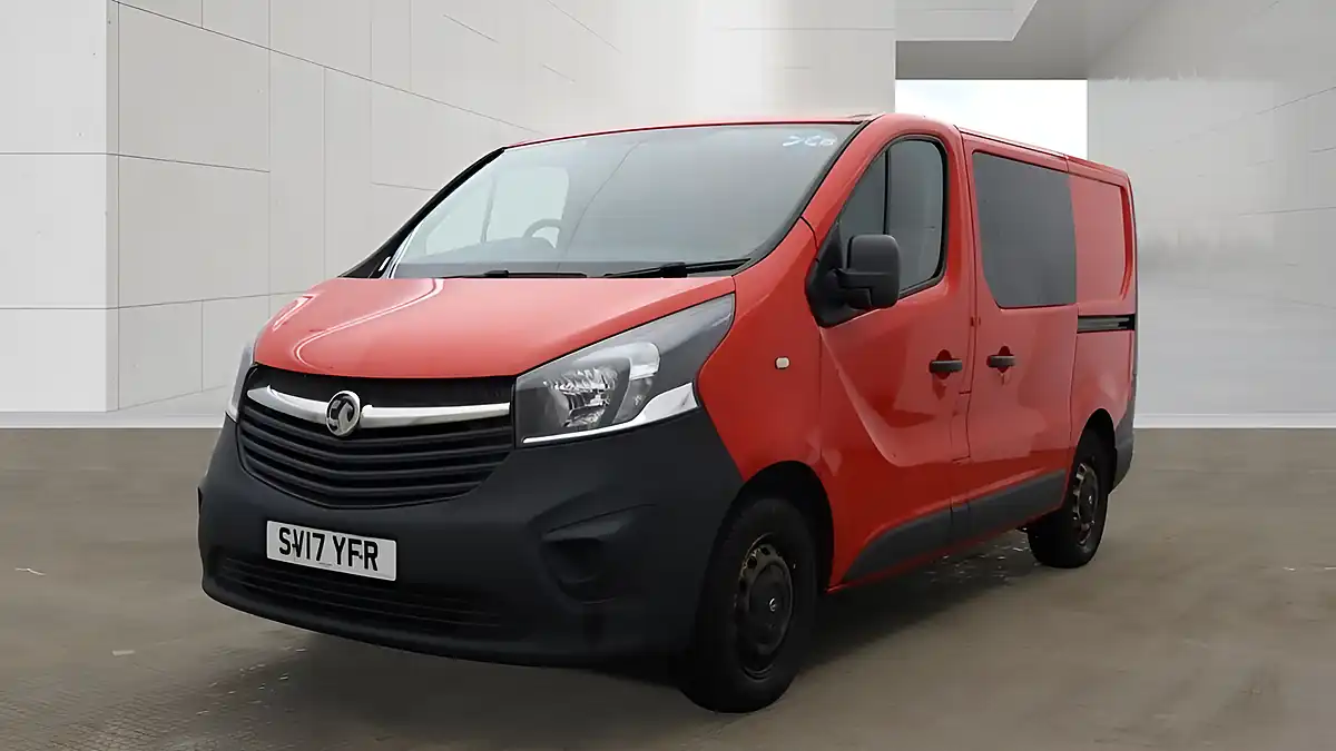 Used 2017 Vauxhall Vivaro 2700 Red - Interior and Exterior details 2