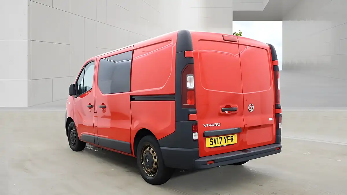 Used 2017 Vauxhall Vivaro 2700 Red - Interior and Exterior details 3