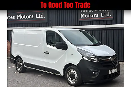 2017 Vauxhall Vivaro CDTi 2700 BiTurbo