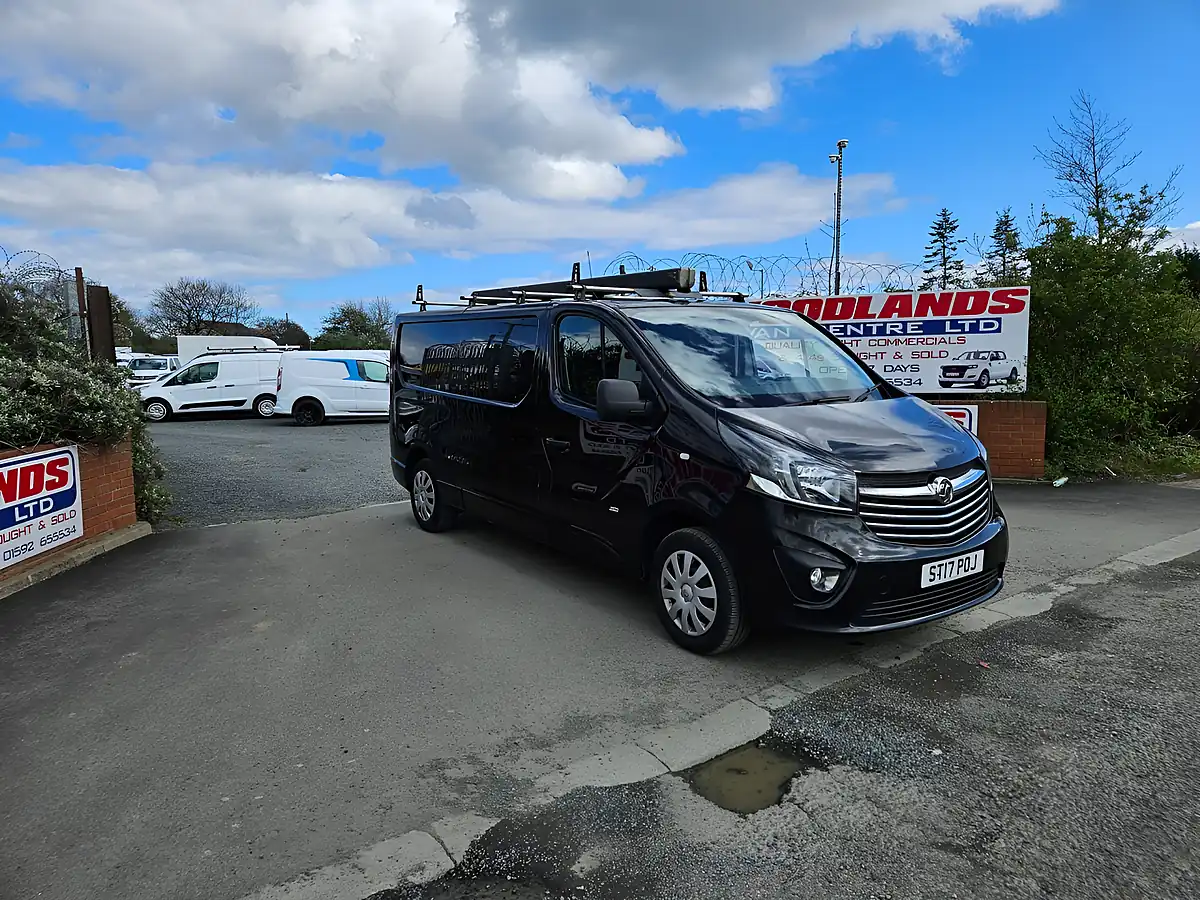 Used 2017 Vauxhall Vivaro 2900 Cportive Lwb Black - Front View