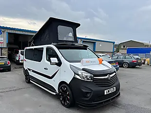 Used 2017 Vauxhall Vivaro Campervan White - Interior and Exterior details 14