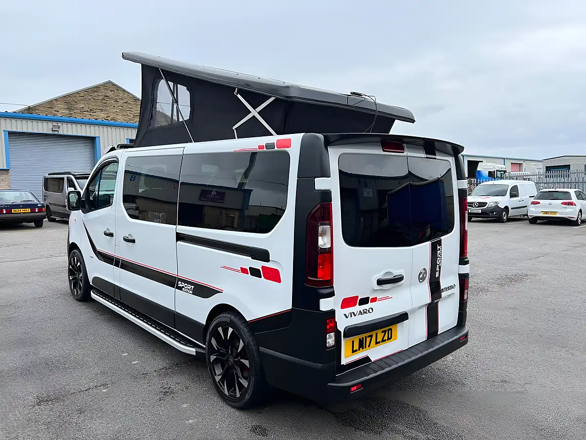 Used 2017 Vauxhall Vivaro Campervan White - Interior and Exterior details 16
