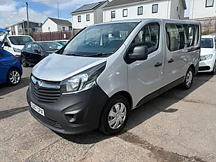 Used 2017 Vauxhall Vivaro Combi Van Double Cab Silver - Interior and Exterior details 7