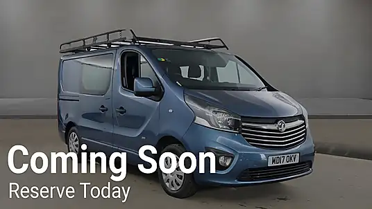 2017 Vauxhall Vivaro Sportive 1.6 CDTi