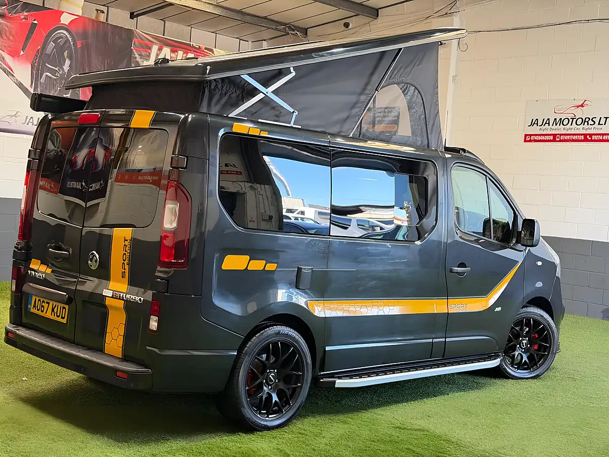 Used 2017 Vauxhall Vivaro Sportive Campervan Black - Interior and Exterior details 16