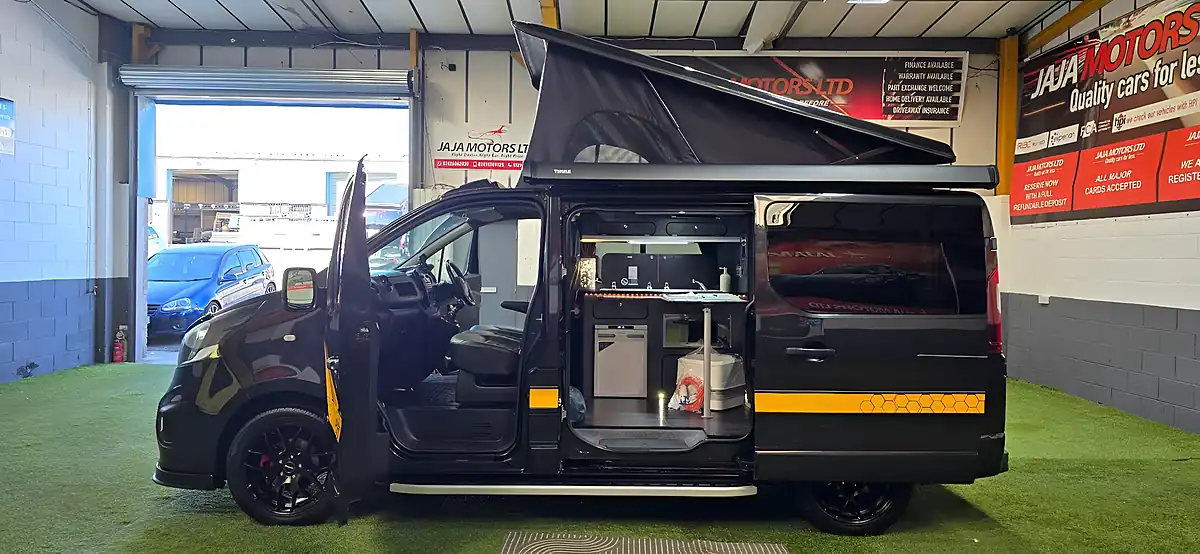 Used 2017 Vauxhall Vivaro Sportive Campervan Black - Interior and Exterior details 19