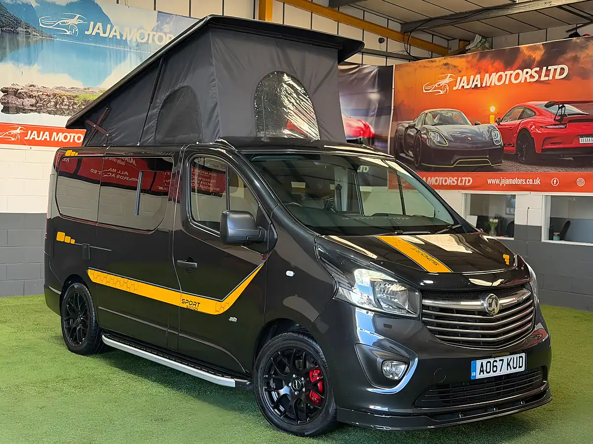 Used 2017 Vauxhall Vivaro Sportive Campervan Black - Interior and Exterior details 4