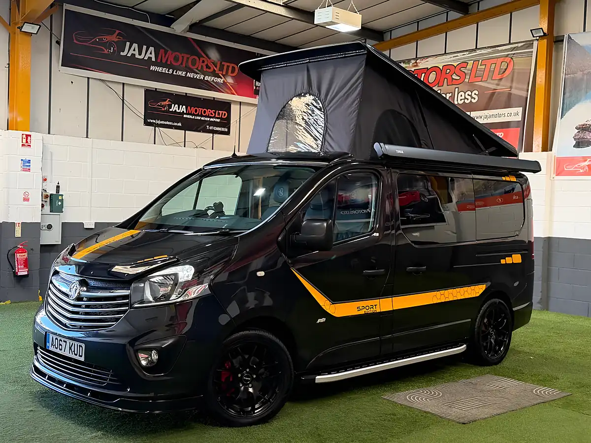 Used 2017 Vauxhall Vivaro Sportive Campervan Black - Interior and Exterior details 8