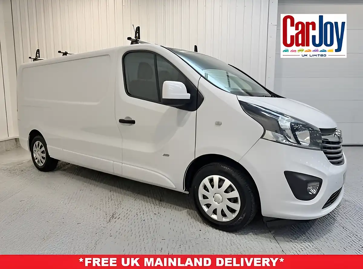 Used 2017 Vauxhall Vivaro Sportive Glacier White - Front View