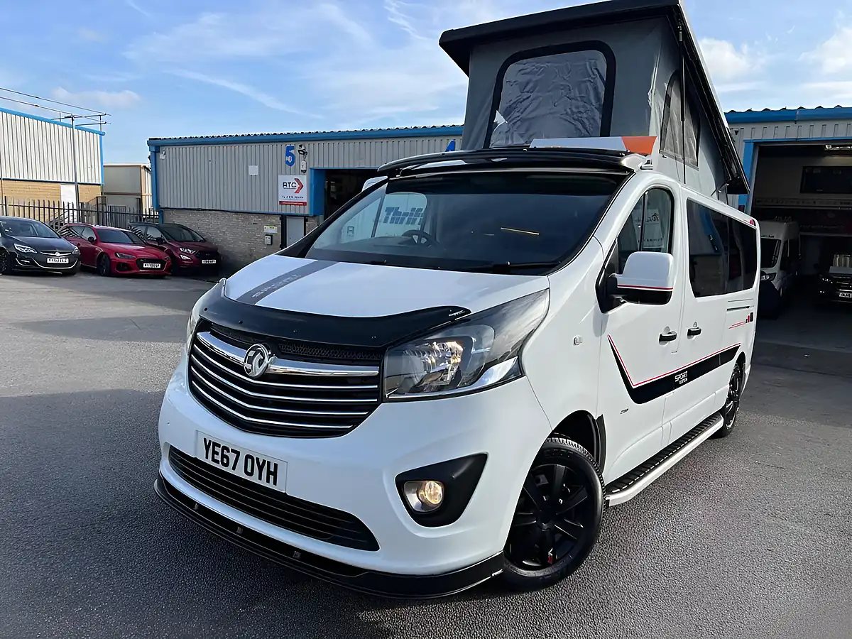 Used 2017 Vauxhall Vivaro Sportive White - Front View