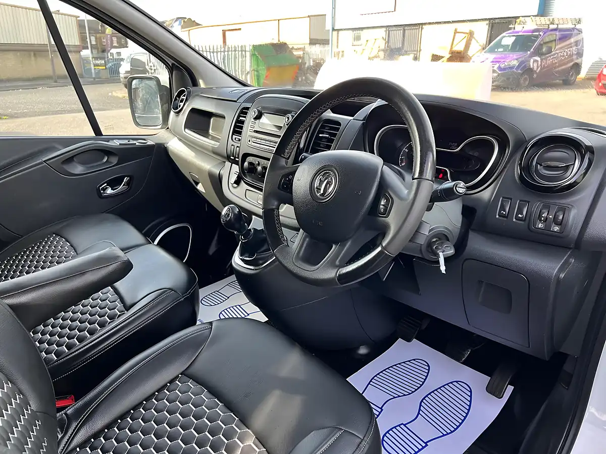 Used 2017 Vauxhall Vivaro Sportive White - Interior and Exterior details 13