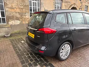 Used 2017 Vauxhall Zafira Tourer Design Black - Interior and Exterior details 15
