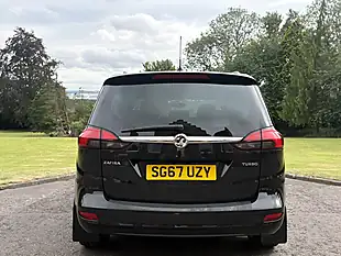 Used 2017 Vauxhall Zafira Tourer Sri Black - Interior and Exterior details 16