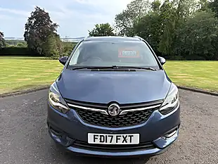 Used 2017 Vauxhall Zafira Tourer Sri Blue - Interior and Exterior details 4