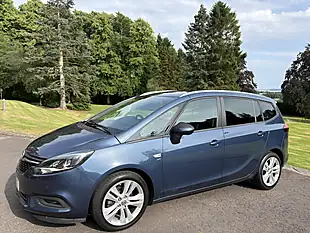 Used 2017 Vauxhall Zafira Tourer Sri Blue - Interior and Exterior details 6