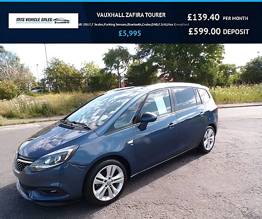 2017 Vauxhall Zafira Tourer 1.4i SRi
