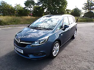 Used 2017 Vauxhall Zafira Tourer Sri Blue - Interior and Exterior details 5