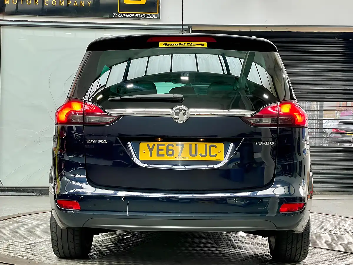 Used 2017 Vauxhall Zafira Tourer Sri Blue - Interior and Exterior details 11