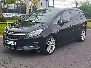 Used 2017 Vauxhall Zafira Tourer Sri Nav Black - Interior and Exterior details 8