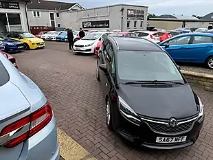 Used 2017 Vauxhall Zafira Tourer Sri Nav Black - Interior and Exterior details 13