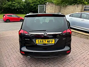 Used 2017 Vauxhall Zafira Tourer Sri Nav Black - Interior and Exterior details 8