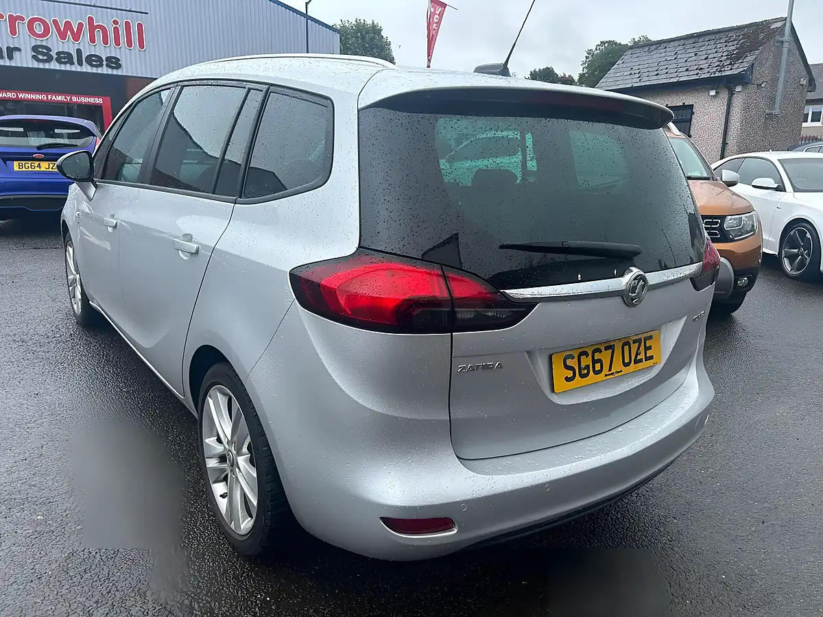 Used 2017 Vauxhall Zafira Tourer Sri Nav Silver - Interior and Exterior details 8