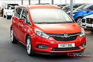 Used 2017 Vauxhall Zafira Tourer Sri Red - Interior and Exterior details 3