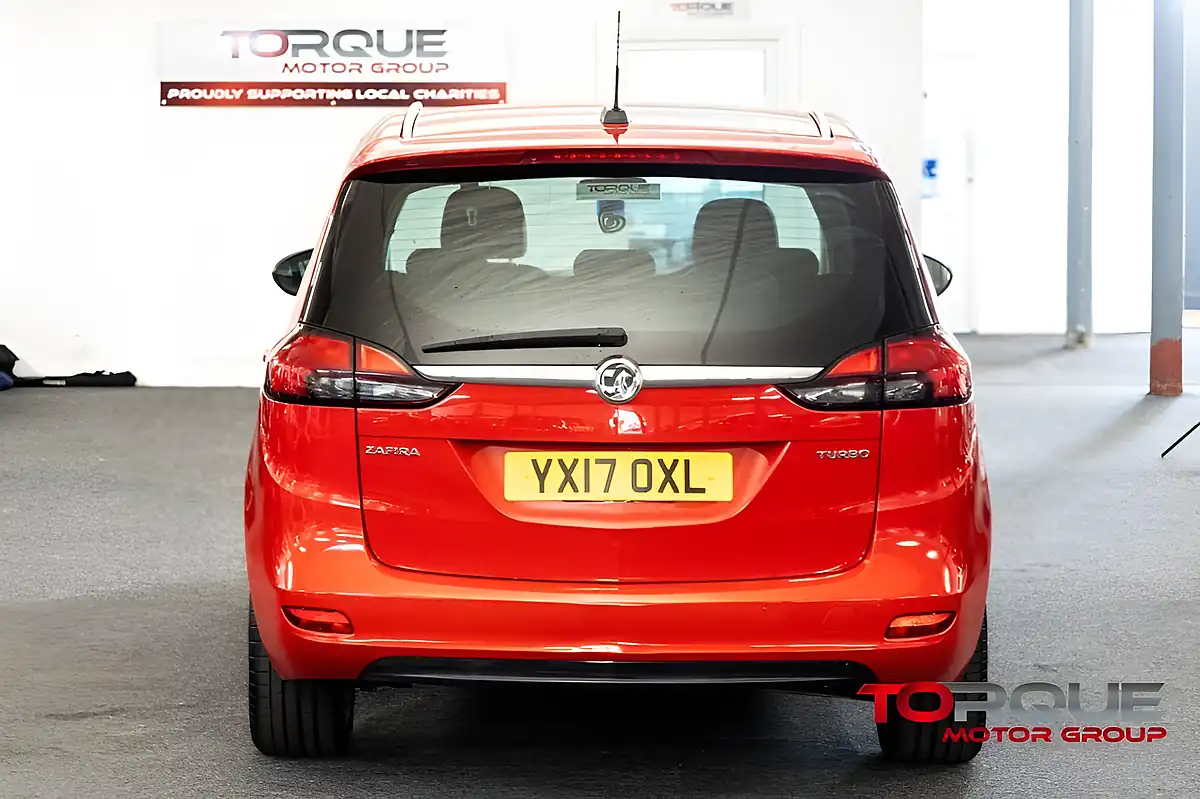Used 2017 Vauxhall Zafira Tourer Sri Red - Interior and Exterior details 7