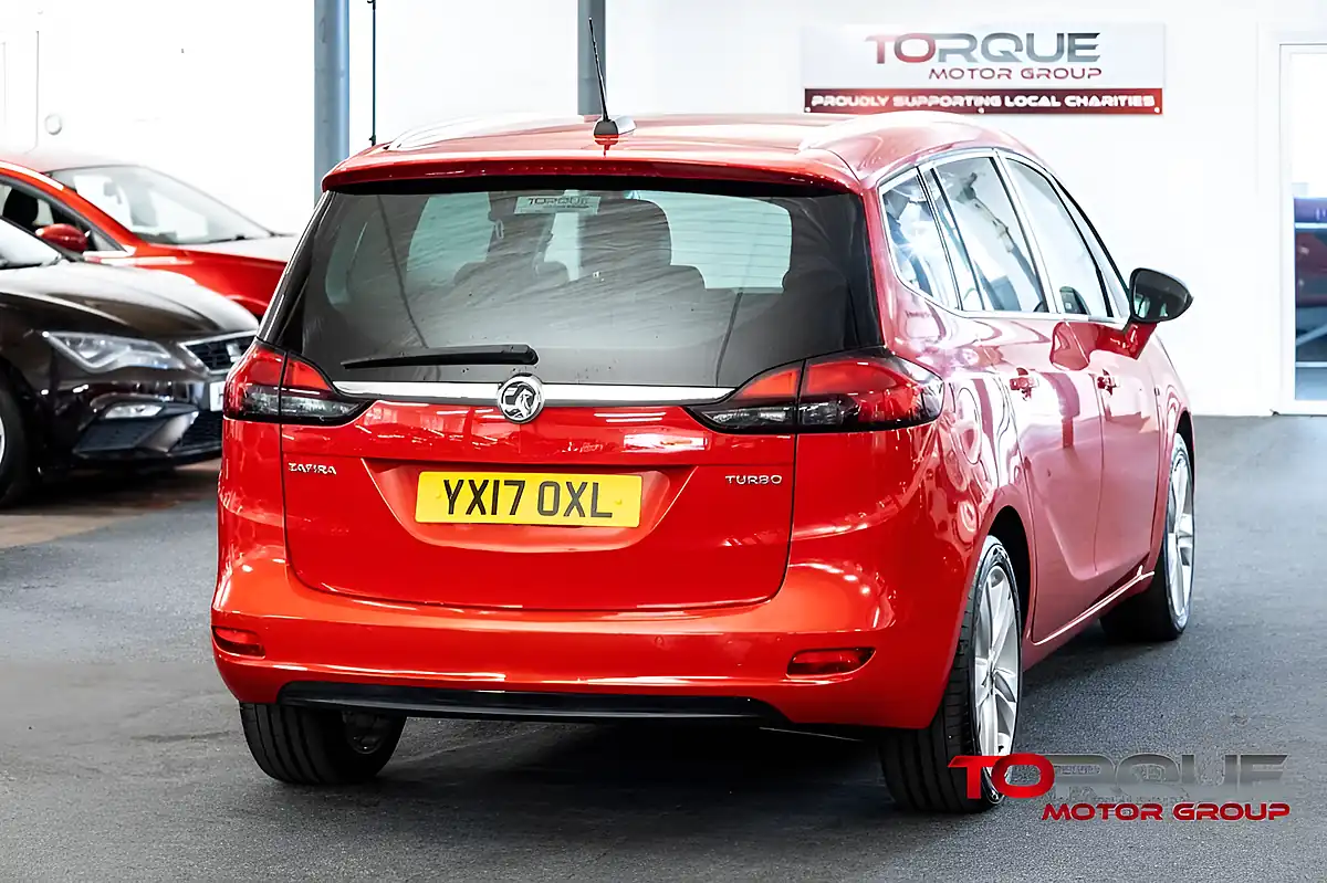 Used 2017 Vauxhall Zafira Tourer Sri Red - Interior and Exterior details 8