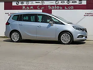 Used 2017 Vauxhall Zafira Tourer Tech Line Nav Silver - Interior and Exterior details 17