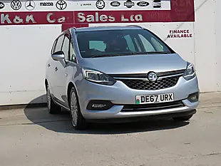 Used 2017 Vauxhall Zafira Tourer Tech Line Nav Silver - Interior and Exterior details 19
