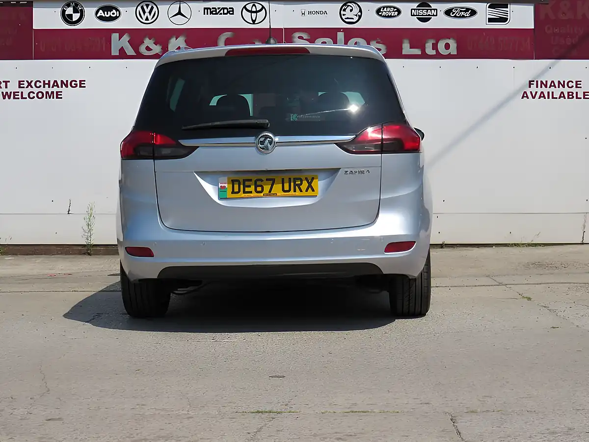 Used 2017 Vauxhall Zafira Tourer Tech Line Nav Silver - Interior and Exterior details 4