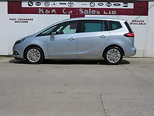 Used 2017 Vauxhall Zafira Tourer Tech Line Nav Silver - Interior and Exterior details 5