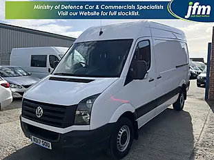 Used 2017 Volkswagen Crafter CR35 High Roof Mwb White - Interior and Exterior details 10