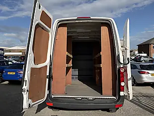 Used 2017 Volkswagen Crafter CR35 High Roof Mwb White - Interior and Exterior details 16