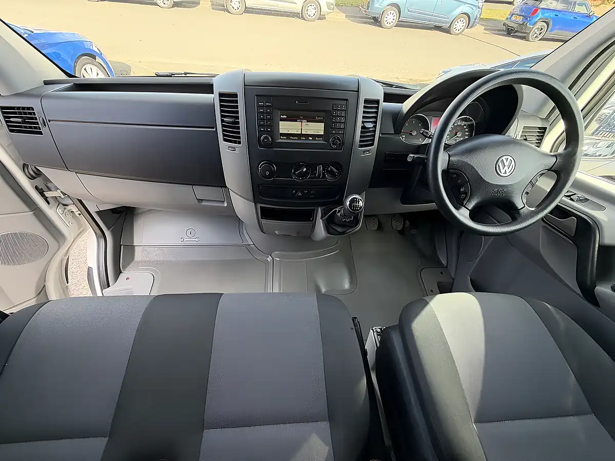 Used 2017 Volkswagen Crafter CR35 High Roof Mwb White - Interior and Exterior details 2