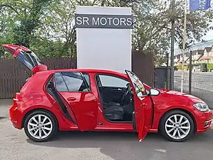 Used 2017 Volkswagen Golf GT Red - Interior and Exterior details 7