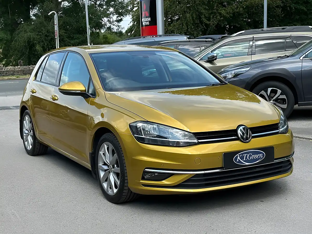 Used 2017 Volkswagen Golf GT Yellow - Interior and Exterior details 16